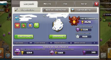 Clash of clans - CV 13 TOP quase full