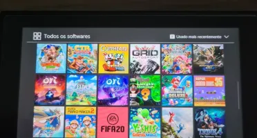 Conta Nintendo com 44 jogos de Switch