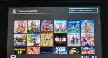 Conta Nintendo com 44 jogos de Switch