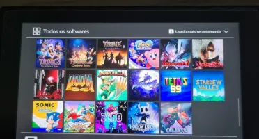 Conta Nintendo com 44 jogos de Switch