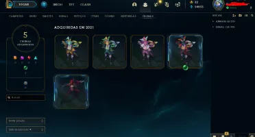 Conta League of Legends