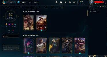 Conta League of Legends