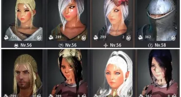 CONTA BLACK DESERT SA - VALK58 /DK59 /WITCH59 /WIZARD60