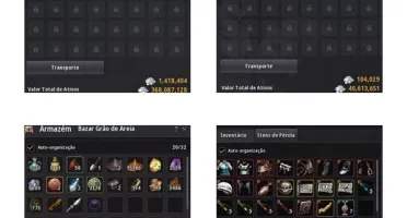 CONTA BLACK DESERT SA - VALK58 /DK59 /WITCH59 /WIZARD60