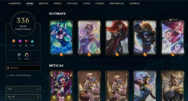 Conta Diamond League of Legends