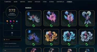 Conta Diamond League of Legends