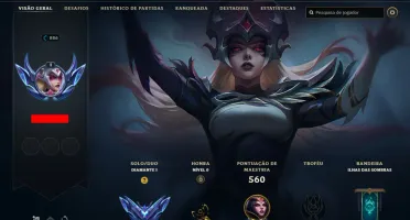 Conta Diamond League of Legends