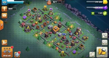 CONTA CV10 PRATICAMENTE FULL CLASH OF CLANS