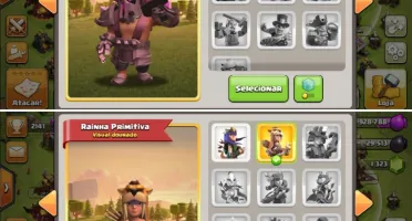 CONTA CV10 PRATICAMENTE FULL CLASH OF CLANS