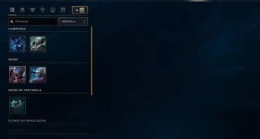Conta LoL - 62 Skins - 105 campeões - Borda prata