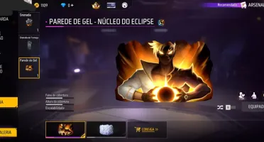 Conta Free Fire Nivel 11 + Skin Elisabeth (Gintama) + 4 Skin