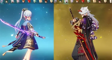 Conta Genshin - Itto (Chifre) + Ayaka (Cortadora) + More 5*!