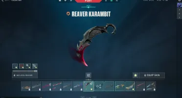 Conta de Valorant Platina com muitas skins
