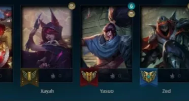 Conta LOL Diamante IV MID / ADC - 17 SKINS - 53 CAMPEÕES
