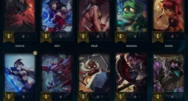 Conta LOL Diamante IV MID / ADC - 17 SKINS - 53 CAMPEÕES