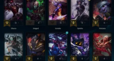 Conta LOL Diamante IV MID / ADC - 17 SKINS - 53 CAMPEÕES