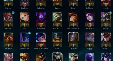 Conta Plat 3 - 89 Champs - 59 Skins