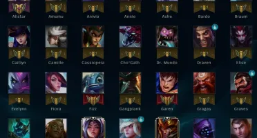 Conta Plat 3 - 89 Champs - 59 Skins