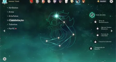 Imperdível AR55 Ganyu, Venti, Diluc, Mona, Albedo e mais
