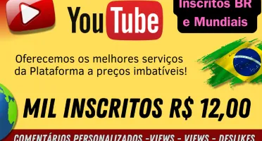 YouTube Serviços Mais Acessíveis do Brasil - Não Existe Comp