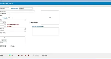 Sistema Software Programa Locação De Roupas E Acessórios