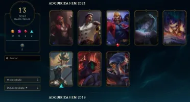 Conta com várias skins Ex plat 4 mmr Diamante 4