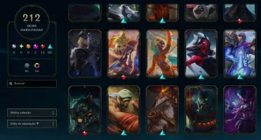 Vendo conta LOL