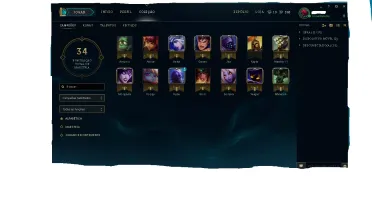 Conta League of Legends  smurf