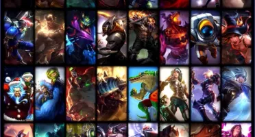CONTA LEAGUE OF LEGENDS NÍVEL 55 PRATA 2 BORDA DE OURO MMR+