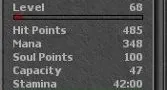 VENDO ELITE KNIGHT LVL 322 WORLD ROWANA
