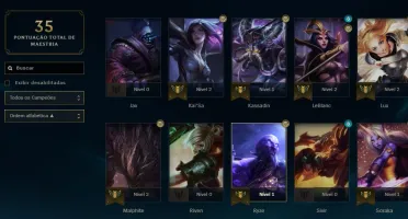 CONTA LV 31 UNRANKED