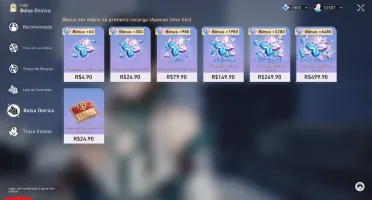 Honkai Star Rail - Conta Lv 70 Com 18 Personagens 5 Estrelas