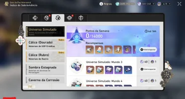 Honkai Star Rail - Conta Lv 70 Com 18 Personagens 5 Estrelas