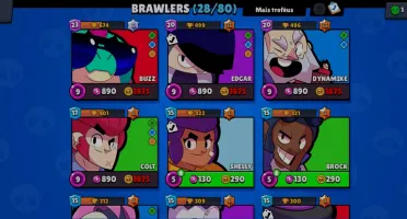 Conta de brawl stars