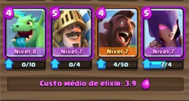 Conta Clash Royale Arena 5