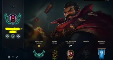 Conta platina 1 LOL