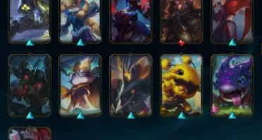 Conta 148 skins, Ouro 1! todos campeões e eternos iniciais