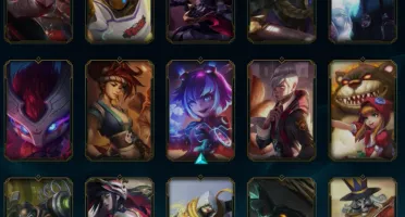 Conta 148 skins, Ouro 1! todos campeões e eternos iniciais