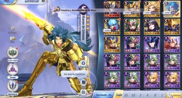 Cc Saint Seiya Novo Serv A141 Com Várias Invocações 🌟