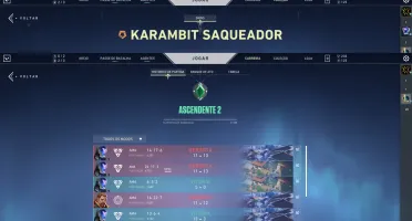 VENDO CONTA ASCEDENTE 2 COM KARAMBIT SAQUEADORA!