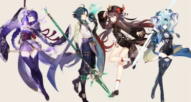AR54 - Raiden + Xiao + Eula + Hutao