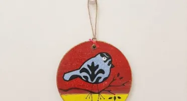 Enfeite Passarinho no Galho Am.