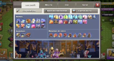 Conta Clash of Clans CV 18 Super Avançada