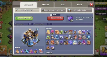 Conta Clash of Clans CV 18 Super Avançada