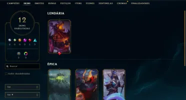 Prata 3 com 65 Champs e 12 Skins