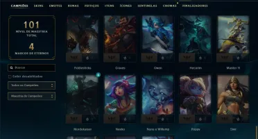 Prata 3 com 65 Champs e 12 Skins