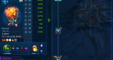 Conta SusanoShin/BagraShin/FangShin LADMO OMEGA