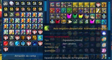 Conta SusanoShin/BagraShin/FangShin LADMO OMEGA
