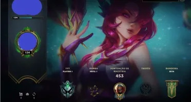 CONTA PLAT 4 DA SEASON 2 / 104 SKINS / FALTANDO 7 CHAMPS