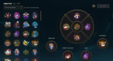 CONTA PLAT 4 DA SEASON 2 / 104 SKINS / FALTANDO 7 CHAMPS